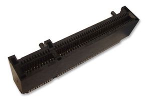SAMTEC PCIE-098-02-F-D-RA Conector Borde de Tarjeta, PCIe, Lado Doble, PCI Express 3.0, 1.57 mm, 98 Contactos, Through Hole