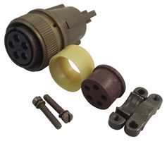 AMPHENOL INDUSTRIAL MS3106E18-11S Conector Circular, Serie MIL-DTL-5015, Serie MIL-DTL-5015, Macho Reca, 5 Contactos