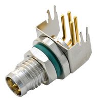 AMPHENOL LTW M8AS-04PMMR-SF8001 Conector para Sensor, Serie M, M8, Macho, 4 Contactos, PCB Macho, Montaje en Panel Ángulo Recto