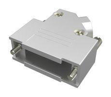 AMPHENOL COMMUNICATIONS SOLUTIONS 8655AZES2A11KLF D Sub Backshell, DE, 180°, Metallised Plastic Body