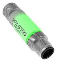 BANNER ENGINEERING S15LGYNQ Status Indicator, Continuous, Green/Red, NPN, 10 VDC to 30 VDC