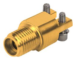 AMPHENOL SV MICROWAVE 1521-60235 RF / Coaxial Connector, 2.92mm Coaxial, Straight Jack, Solder, 50 ohm, Beryllium Copper