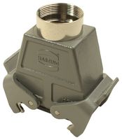 HARTING 09300100733 Heavy Duty Connector, Acoplador, PG29 de Entrada Superior, Perfil Alto, Capucha, Entrada Superior