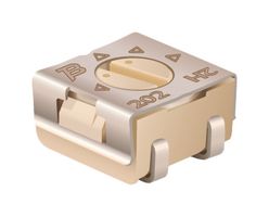 BOURNS 3314J-1-103E Recortador, Una Vuelta, Cermet, Ajuste Superior, 10 kohm, Surface Mount, 1 Vueltas