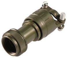 AMPHENOL PCD M85049/1913W04 Circular Connector Clamp, Straight, Non-Environmental EMI/RFI, 13, 12.7 mm, Aluminum