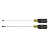 KLEIN TOOLS 85072 Juego de Desarmadores, Hoja Larga, 2 Piezas