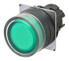 OMRON INDUSTRIAL AUTOMATION A22NZ-BGM-TGA Sistema de Accionamiento para Switch, Omron A22N Series Pushbutton Switches, IP66, A22N Series