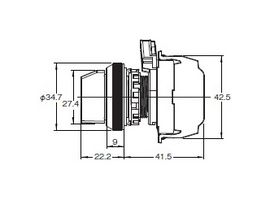 OMRON INDUSTRIAL AUTOMATION D4N-4A2GR-NPT