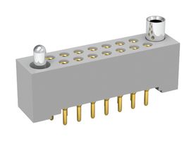 AIRBORN WTAX20SACJTB Rectangular Connector, Hex Turning Jackset, Airborn WTA Series, 20 Contacts, Receptacle, 2.54 mm