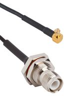 AMPHENOL RF 095-900-572-012 Cable RF / Coaxial ensamblado, IP67, 12 ", 304.8 mm, RG174, MCX Ángulo Recto Macho