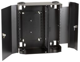 BLACK BOX JPM403A-R2 Gabinete de Pared de 19", Estilo con Seguro, Acero, 406 mm, 356 mm, 165 mm