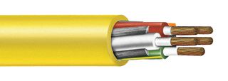 CAROL CABLE/GENERAL CABLE 02621.35T.05 Cable Multiconductor, Alambre Tipo SOOW, 600V, Sin blindaje, 5 Hilos, 16 AWG, 250 ft, 76.2 m
