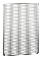 SCHNEIDER ELECTRIC NSYMR1410 Placa, Montaje, Acero, Natural, Schneider Spacial S3D, S3X, Thalassa PLM Series Enclosures, 15 mm