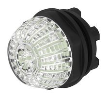 EAO 14-060.907 LED Panel Mount Indicator, Round, White, 24 V, 22.5 mm, 50 mA, IP66, IP67, IP69K