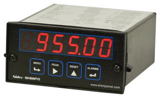 SHIMPO INSTRUMENTS PM-DCA-0R0C0 Medidor de Procesos, Serie PM-DC, Corriente CD, Salida Relevador, 85 a 264 Vca, 95 a 300 Vcd