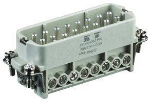 TE CONNECTIVITY T2010162101-000 Heavy Duty Connector, HA Series, Inserto, 16+PE Contactos, Macho, Macho por Tornillo
