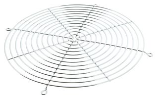 NVENT HOFFMAN AGARD10 Fan Finger Guard, Grille, Steel - Wire Form, 254mm Axial Fans, Chrome