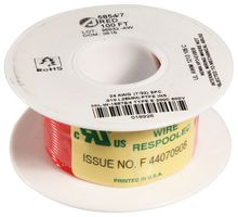 ALPHA WIRE 5854/7 RD005 Cable, Conexión, PTFE (Politetrafluoroetileno), Rojo, 24 AWG, 7 x 32AWG, 100 ft