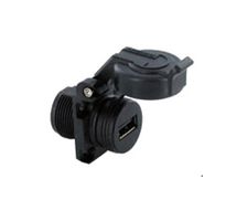 AMPHENOL PCD USBAPSCC21 Adaptador de USB, USB Tipo A Hembra, USB Tipo A Hembra, IP54