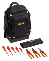FLUKE IKPK7 Tool Set, VDE, Insulated, 3 Slotted, 2 Phillips, 3 Pliers, Backpack, 8 Piece