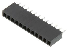 AMP - TE CONNECTIVITY 6-534237-3 Receptáculo PCB, Tarjeta-a-Tarjeta, 2.54 mm, 1 Líneas, 15 Contactos, Recto Agujero Pasante