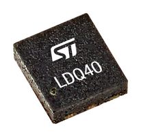 STMICROELECTRONICS LDQ40PU18RY Regulador de Voltaje LDO, Fijo, Entrada 3.3 a 40V, Caída de 500mV, Salida de 1.8V/0.25A, WFDFN-EP-6