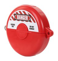 MULTICOMP PRO MP014068 Gate Valve Lockout, ABS (Acrylonitrile Butadiene Styrene), 165mm to 254 mm, Standard