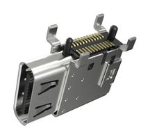 AMPHENOL COMMUNICATIONS SOLUTIONS 10167129-00011LF USB Connector, USB Type C, USB 3.2, Receptacle, 24 Positions, Surface Mount, Through Hole Mount