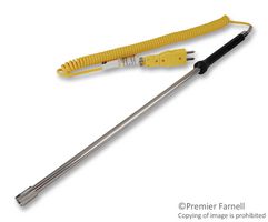 OMEGA 88010K Termopar, K, 0 °C, 760 °C, Stainless Steel, 60 ", 1.524 m