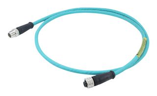 MOLEX / WOODHEAD 1203410812 Cable de Sensor, Plug Micro-Change, Receptáculo Micro-Change, 1 m, 3.3 ft
