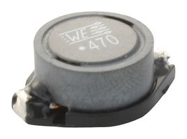 WURTH ELEKTRONIK 74459147 Power Inductor (SMD), 47 µH, 2.8 A, Shielded, 4 A, WE-PD3 Series