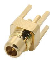 SAMTEC MMCX-P-P-H-ST-TH1 Conector Coaxial / RF, MMCX Coaxial, Macho Recto, Taladro Pasante Vertical, 50 ohm