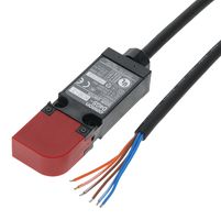 OMRON STI D4GS-N3R-3 Safety Interlock Switch, Slim, D4GS-N Series, SPST-NO, DPST-NC, Cable, 240 V, 750 mA, IP67