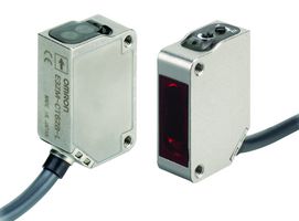OMRON INDUSTRIAL AUTOMATION E3ZM-CT61-M1TJ 0.3M Sensor Fotoeléctrico, 15m, 100mA, Digital - NPN LO, DO, 10 a 30V, Serie E3ZM-C