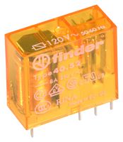 Relè Finder 40.52.8.120.0000, 8A DPDT, Bobina 120VAC, 8 Pin, Per PCB O Base, Nuovo, Made In Italy