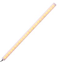 PATLITE (U.S.A.) CLA6-02JSN-Y Luz de Trabajo LED, Ámbar, 590nm, longitud de 600mm, 7.6W, Suministro 24VCD, Cable, Serie CLA-02
