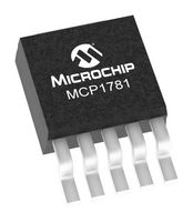MICROCHIP MCP1781-3302H/9EAVAO Regulador de Voltaje LDO, Fijo, Entrada 4.3 a 55V, Caída 380mV / Salida 3.3V/0.2A, TO-252-5