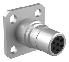 AMPHENOL AEROSPACE WSP-02-06-07SA Circular Connector, A Keyway, Standard Circular Connector, WaSP Series, Wall Mount Receptacle