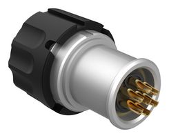 AMPHENOL AEROSPACE WSP-06-06-07PN Circular Connector, Normal Keyway, Standard Circular Connector, WaSP Series, Cable Mount Plug