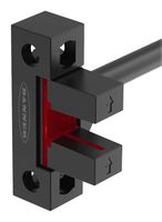 BANNER ENGINEERING BCS1LVPQ Sensor Ranura, Digital - PNP Complementario, Emisor/Receptor, 5mm, 5 a 24V, Tornillo, -20°C a 55°C