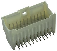 MOLEX 55959-2630 Cabezal de Pin, Cable-a-Tarjeta, 2 mm, 2 Líneas, 26 Contactos, THT (Through Hole) Ángulo Recto
