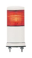 SCHNEIDER ELECTRIC XVC4B1K Baliza, LED, Roja, Fija, 24VCD, IP54, 44mm Diá., 100.5mm Alto