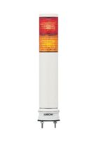 SCHNEIDER ELECTRIC XVC6B25SK Baliza, LED, Roja, Naranja, Intermitente, Fija, 24VCD, IP54, 64mm Diá., 160.8mm Alto
