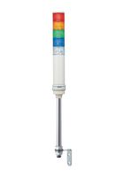 SCHNEIDER ELECTRIC XVC6B55S Baliza, LED, Azul, Transparente, Verde, Naranja, Rojo, Intermitentes, Fija, 24VCD, IP23, IP54, 60mm
