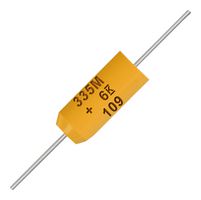 KEMET T322C106K020AT Capacitor de Tantalio, 10 µF, 20 V, ± 10%, Conexión Axial, 2.9 ohm