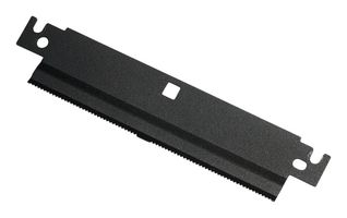 BRADY 177730 Placa de corte, impresora de configuración de despegue, negra, metálica, 5.8" x 1.25" x 0.1"