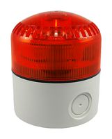 ACI FSIG-SLM500R Baliza/Sonido, Desvanecimiento/Fijo/Estrobo, Rojo, 105dB, 64 T, 24 V, IP65/NEMA 3R, 2.44" H, 3.62"