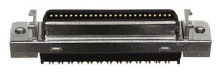 3M 10250-0210EC D Sub Connector, 50 Contacts, Receptacle, IDC / IDT, 102 Series
