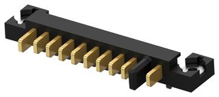 AMP - TE CONNECTIVITY 1123684-7 Cabezal de Pin, Tarjeta-a-Tarjeta, 2.5 mm, 1 Líneas, 10 Contactos