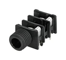 NEUTRIK NRJ4HF Conector para Audio de Teléfono, Mono 1/4", 2 Contactos, Hembra, Montaje en Panel PCB
